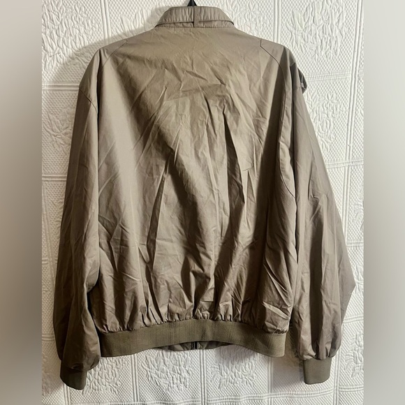 Vintage 80s 90s Men's Members Only Tan Jacket Windbreaker Size L Large - Picture 3 of 6